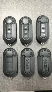 SUPERKEY Flip Remote Car Key FOB Marelli / Delphi System OEM 7946AT Chip For Fiat Grande Punto Doblo Bravo Ducato 500 500L Qubo