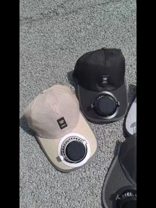 Adults Summer Solar Fan Hat UV Protection Baseball Hat with Cooling Fan USB Rechargeable Breathable Men Women Outdoor Wide Brim Peaked Sun Hat