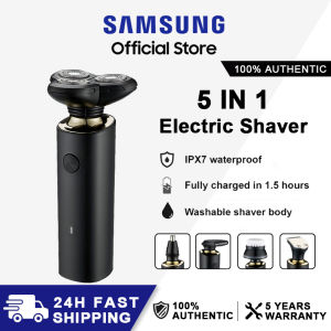 Samsung Original 5 in 1 Electric Shaver USB Rechargeable Mens Razor Body Washable Wet and Dry Hair Clipper Cut Shaver