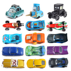 Takara Tomy | Cars Pixar Toys Lightning McQueen Jacktion Storm Toy Car 1:55 Diecast Vehicle Metal Toy Car Kids Birthday Gift