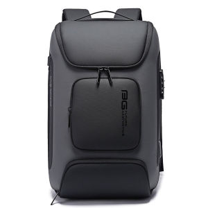 Business Travel Commuter Mens Backpack 16 Inch Laptop Bag Short Hike Double Shoulder Bag Polyester Material Zipper Closure