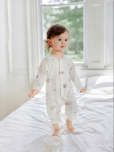 GURCOOC | Bộ Đồ Dài Tay Mùa Hè Cho Bé Thoáng Khí Cotton