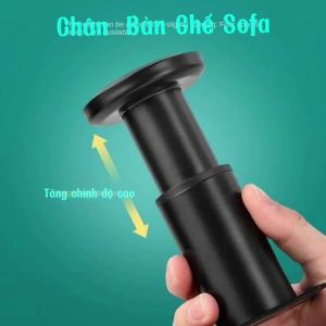 [HCM] Chân Bàn Ghế sofa Thay Thế Bằng Thép Không Gỉ Bền Bỉ Có Thể Điều Chỉnh -Hesede
