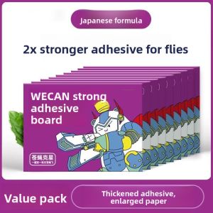 MONLEYTA | Japanese Strong Adhesive Fly Paper Mosquito Trap Professional Farm Use Fly Catching Board Pest Control Stick-On Fly Paper