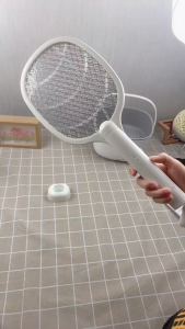 ANTHEM AM660 Portable Handheld 2-in-1 USB Rechargeable Purple Light Mosquito Repellent Swatter Household Insects Swatter