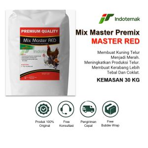 Master Red - Pemerah Kuning Telur Pencerah Warna Kuning Telur Pada Unggas Kemasan 30KG
