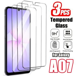 Set of 3 Tempered Glass Screen Protectors for Samsung for Galaxy A07 M07 4G