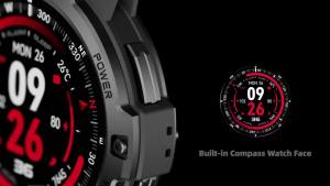 New GPS Smart Watch Real-Time Tracking Compass 100+ Sports Modes Water Resistance Health Monitoring IOS Android SOS Smart Watch