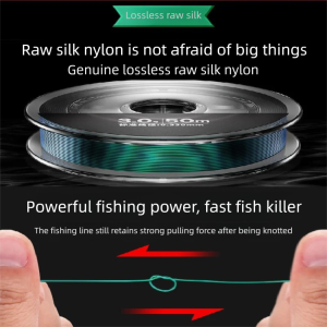 TRY&V | TRUVEX Super Strong Nylon Mono Fishing Line Low Memory Fast Sinking Abrasion Resistant for Carp Bass Saltwater Fishing