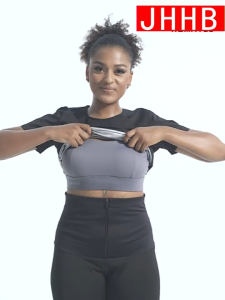 Sweat Sauna Shirt Heat Trapping Body Shaper for Women Tight Windbreaker Undershirt Workout Sportswear Windproof Polymere Trimmer