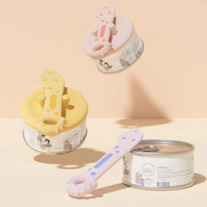 Cat Can Opener Sealing Lid Food Storage Dog Can Opener Cat Can Lid Can Spoon Cat Dog Accessories
