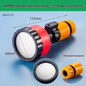 Garden Sprinkler Head 400/1000/1500/2000 Mesh Sprayer Nozzle Garden Flowerbed Lawn Flower Plant Vegetable Watering Sprinkler