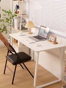 (Ready stock)Meja minimum 簡約書桌 Computer desk desktop desk home bedroom study desk student study desk small unit work desk corner desk