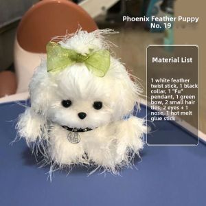 Coral Fleece DIY Crafting Kit Small Dog and Cat