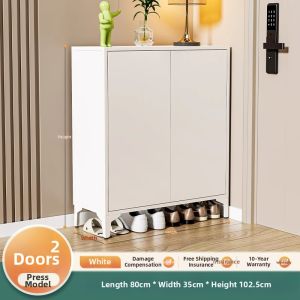 Anti-dust Large Capacity Locked Steel Shoe Cabinet
