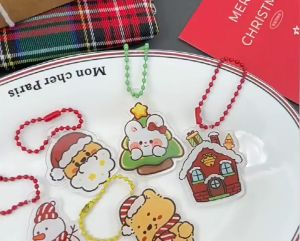 S60 พวงกุญแจการ์ตูน ที่ห้อยกุญแจคาปิบาร่า Capybara  จี้อะคริลิค น่ารัก พร้อมส่ง