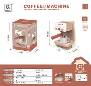 Máy Pha Cà Phê Mô Phỏng Cho Trẻ Em Đồ Chơi Nhà Bếp Giả Vờ Đồ Chơi Giáo Dục Cho Bé Gái Từ 4-10 Tuổi Đồ Chơi Mô Phỏng