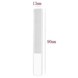 LS Kikir Kilap Kuku Kristal Glass Nail Shiner Polish alat asah kuku Kikir Kilap Transparant