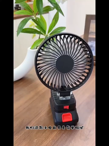 Lithium battery electric fanhandheld high-power wireless fan long battery life mini USB interface