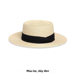 JIFANPAUL | Mũ Rơm Andnh Rộng Phong Cách Cổ Điển Pháp cho Mùa Hè