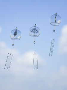 กลองลมแก้วไม้ไผ่สไตล์ชาติพันธุ์ ของขวัญวันเกิดที่สร้างสรรค์ ตกแต่งหน้าบ้าน ตกแต่งภายในบ้าน ตกแต่งรถยนต์ ตกแต่งสวน