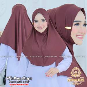Bergo Malay Dagu Series / Bergo Malay Dagu Jersey / Bergo Instan new / Bergo Dagu
