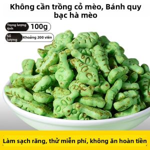 ZHUCHONG | Thức Ăn Dành Cho Mèo Rụng Lông Cỏ Mèo Bạc Hà Bánh Kẹo Mài Răng