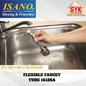 SYK Isano 1618SA Flexible Faucet Tube Swivel Rotation Adaptor Pillar Kitchen Sink Tap Paip Fleksibel
