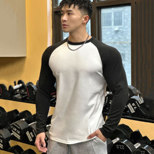 Mens Thermal Long Sleeve Compression Shirt High Elasticity