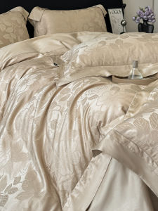 Luxurious Long Pile Cotton Embossed Duvet Cover Set Bedding