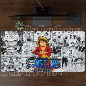 Bandai | Luffy Roronoa Zoro One Piece Gaming XXL Mouse Pad Gamer anime HD printing Mousepad PC Keyboard overlock Non-Slip Office Desk Mat