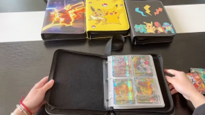 SG【In stock】 HOT 400PCS Pokemon Card Album Card Book TCG Charizard Vmax Gx Playing Cards Compatibility Box Case