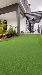 SG FOREVERGREEN | Realistic Golf Artificial Grass Turf Carpet Home Garden Landscaping Indoor Sports Practice Garden Astroturf Grass Caper for Mini Golf Court Golf Putting Artificial Turf Realistic Fake Grass Lawn Synthetic Green Carpet for Outdoor