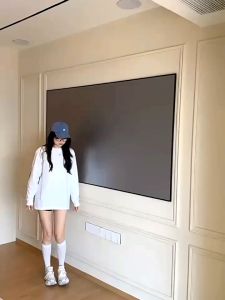 FitYoga Top white inner layer bottom shirt round neck long sleeved versatile T-shirt for women