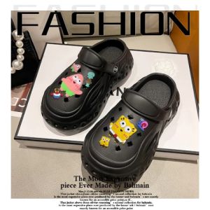 LHMoonlight ฮิตสุดๆรองเท้าแตะแฟชั่นทรงหัวโตตัวการ์ตูนติด ดีไซน์สุดน่ารักทรงสูงผู้หญิงใส่น่ารัก ผู้ชายใส่ได้ 3สี3โทนให้เลือกแถมฟรีตัวการ์ตูนลายสุดฮิต น่ารักแบบนี้ใครจะอดใจไหว