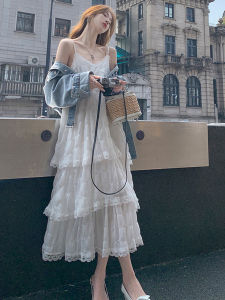 CHOUXIE | Dopamine French Style Petite Strap Dress