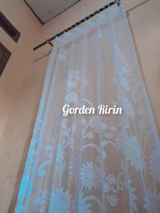 gorden vitrase putih polos/gorden vitrase motif terbaru/gorden transparan mewah/lapisan gorden dalam/gorden tipis dalaman jendela/dalaman gorden mewah/gorden jendela aesthetic/gorden murah tapi mewah/gorden pintu kamar tidur/gorden/hordeng