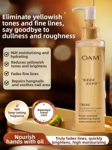 OAM | Rose Hand Cream Essence Oil Hand Wrinkle Reduction Moisturizing Hydrating Anti-Dryness