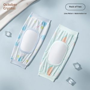 October Crystal Baby Arm Cooling Mat Feeding Pillow Ice Sleeve Infant Feeding Arm Pad Comfortable Soft Fabric Mixed Fiber