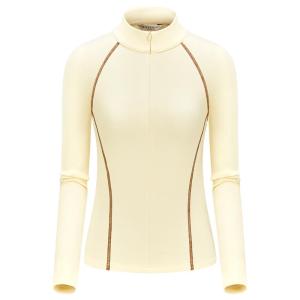 TTYGJ | Thermal Long Sleeve T-Shirt Warm Fit Stand-Collar Zipper