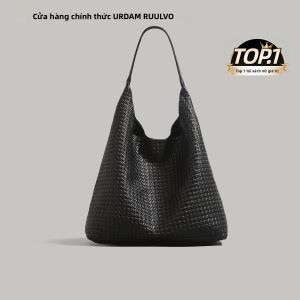 URCDN RDALVO | Túi Xách Dệt Vintage Đựng Nhiều