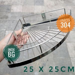 Góc 1 tầng Inox 304 kích thước 16 20 25 30cm