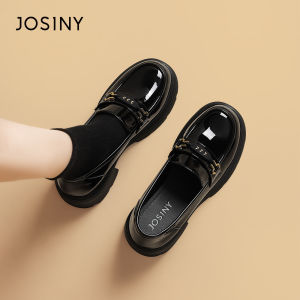 Josiny | Thick Sole Chunky Heel Single Shoes