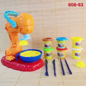 [Chi tiết Video] Hộp Đất Sét Làm Bánh Hình Khủng Long Dành Cho Bé 808-63 -️🛒️🛒️🛒