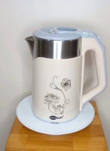 Bình đun nước siêu tốc 2 lớp Bigsun BK-20B [Hàng Chính Hãng] 1500W 2.0L 2 lớp 2 màu sắc lựa chọn.