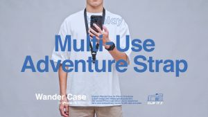 Bitplay Multi-Use Adventure Strap V3 Adjustable Universal Mobile Phone Case Lanyard Rope/Camera Strap With Anti-lost Quick-Release Metal Hardware Clip (Strap Adapter Included)