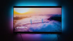 MOES Wifi Smart Ambient Lighting TV Backlight HDMI 2.0 Device Sync Box Led Strip Lights Kit Alexa Voice Google Assistant Control