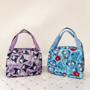 Cute Foil Lunch Box Bag Portable Handheld Pachat Dog Design Outdoor Meal Carrier Korean Style Family Storage Tool