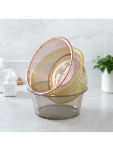 Transparent Durable Home Plastic Basin