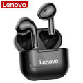 Lenovo LP40 TWS bluetooth headset brand quality mini wireless earbuds sports gaming bluetooth headset with microphone support call video IOS Android universal. Original 100%. 